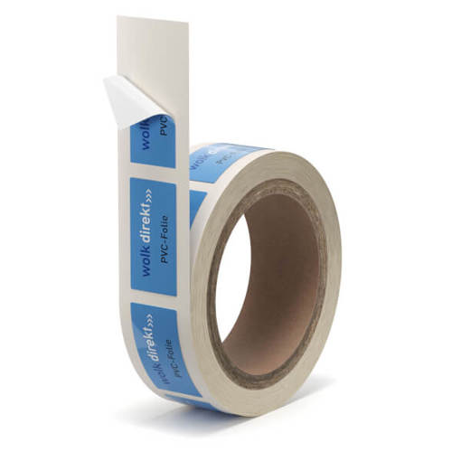 SafetyMarking Inventaretiketten 4x2 cm | 500 Stück auf Rolle | VOID-Folie | Schwarz | Version 01